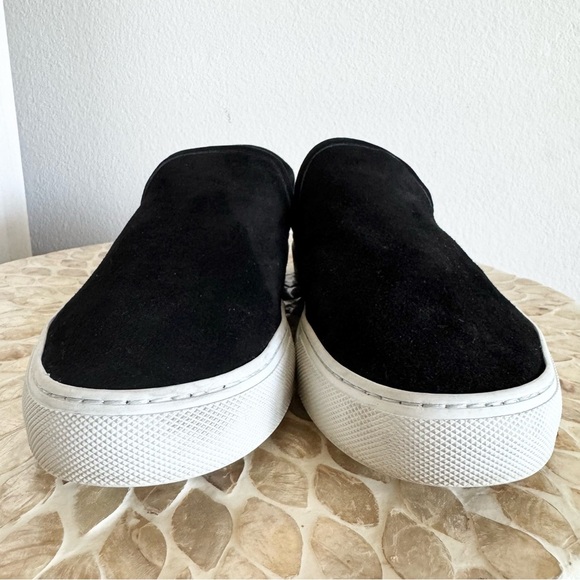 Jenni Kayne Black Slip- Ons Lounger Suede Sneakers Size 39 - Picture 5 of 11